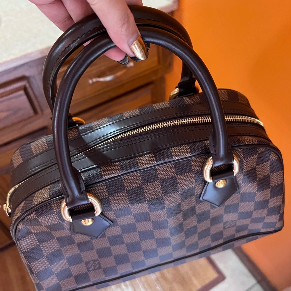Louis Vuitton Damier Ebene Duomo Top Handle Bag - Picture 6 of 13